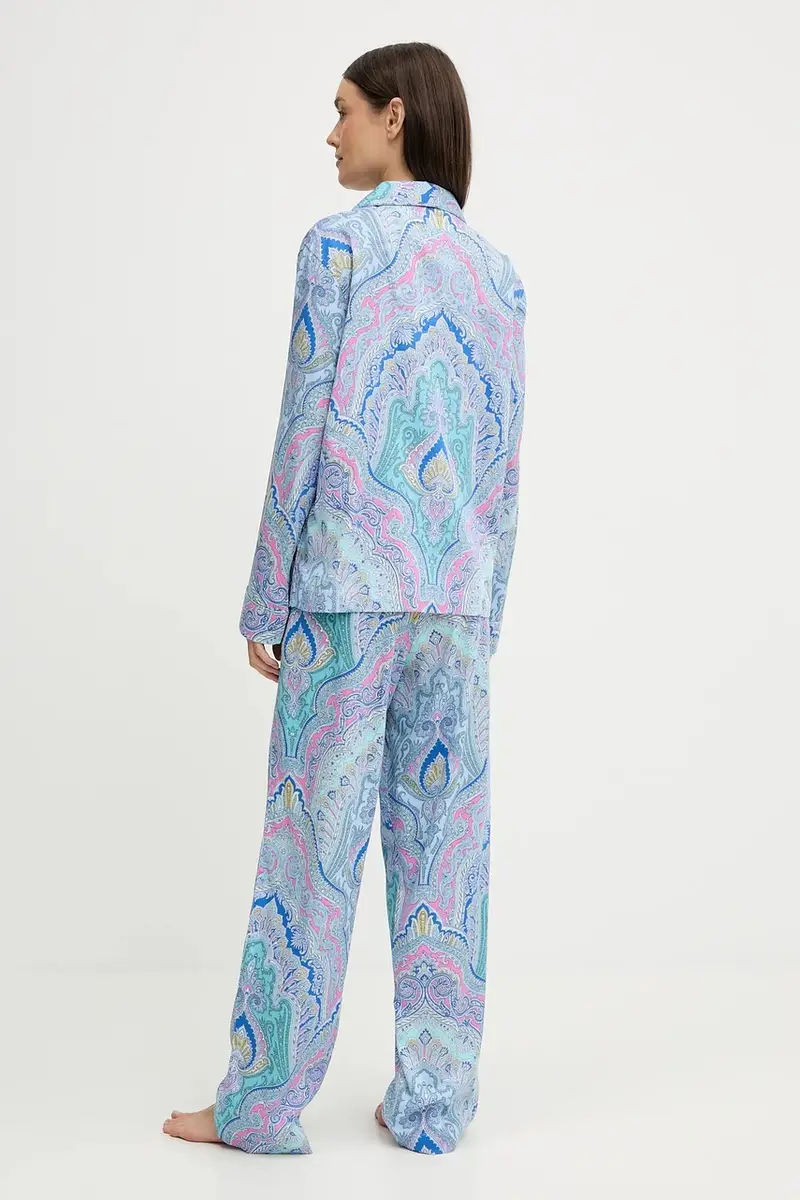 pigiama donna colore blu ILN92479 miniatura 4