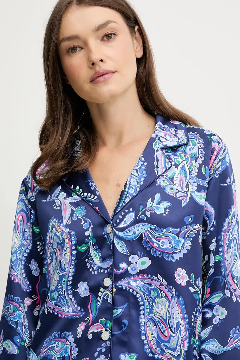 pigiama donna colore blu ILN92480 miniatura 5