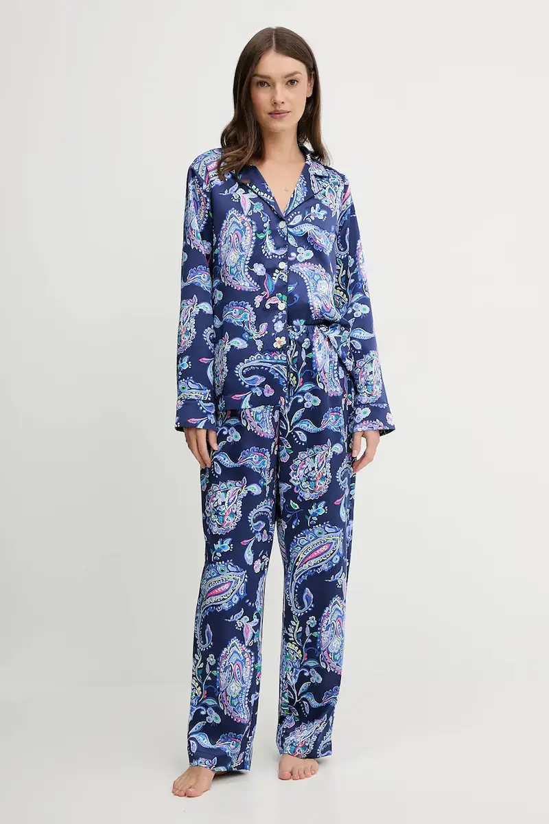 pigiama donna colore blu ILN92480