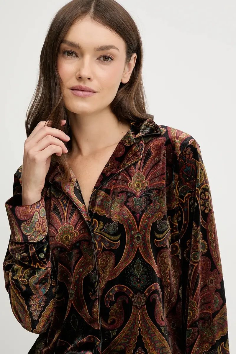 pigiama donna colore nero ILN72463 miniatura 5