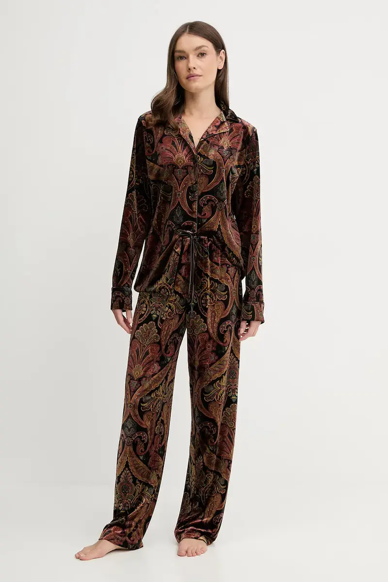 pigiama donna colore nero ILN72463