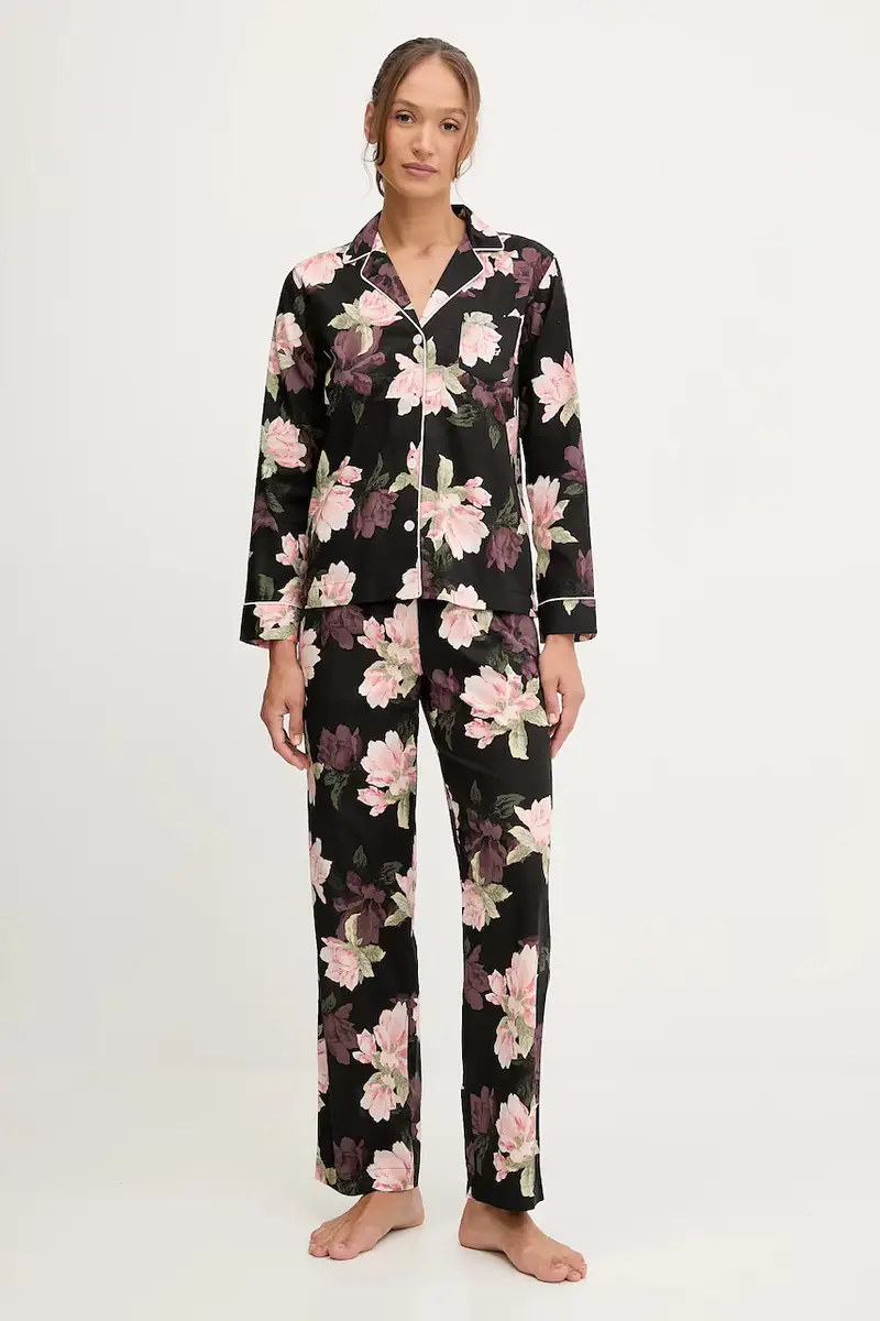 pigiama donna colore nero ILN92438