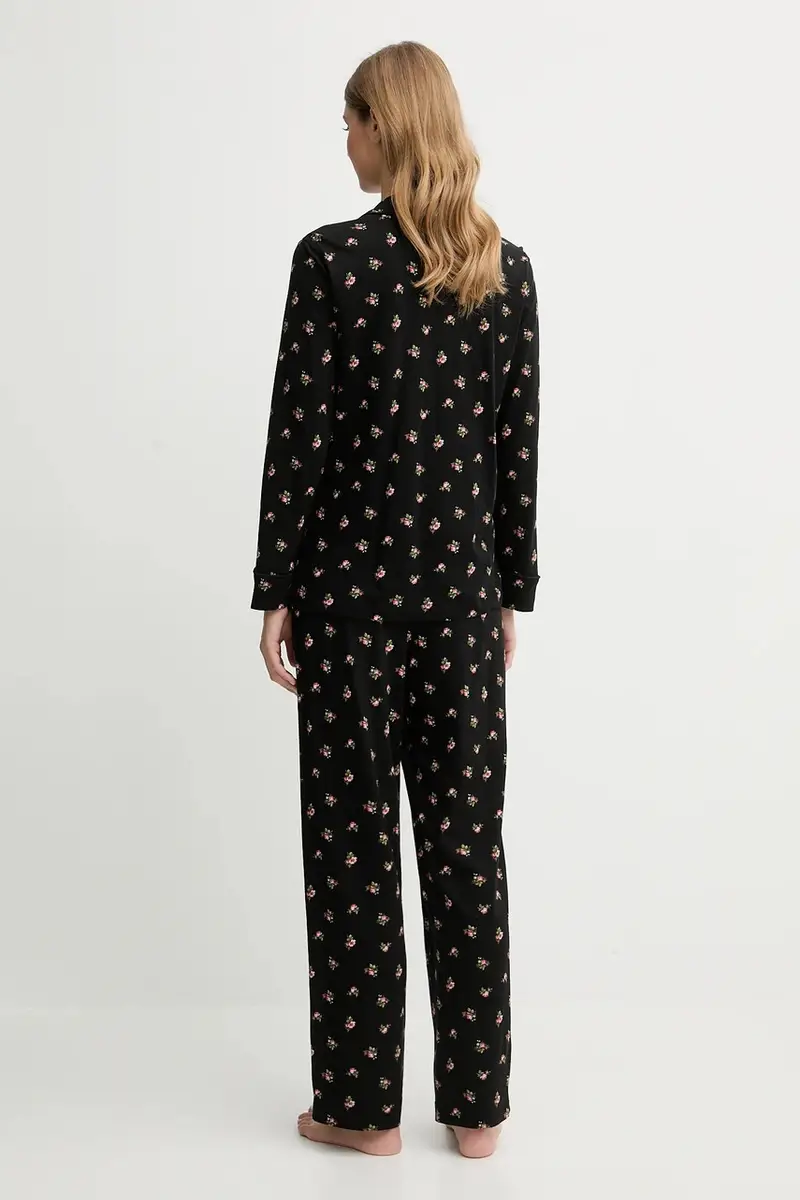 pigiama donna colore nero ILN92467F miniatura 2