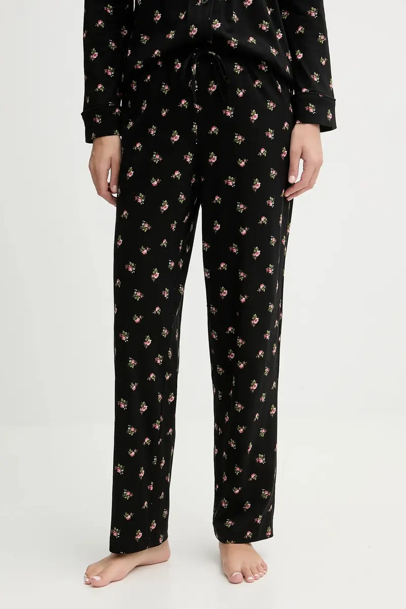 pigiama donna colore nero ILN92467F miniatura 4