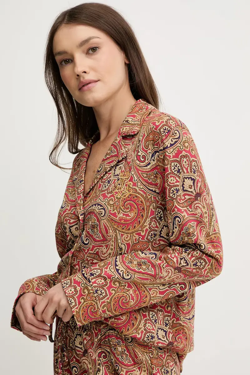 pigiama donna colore rosso ILN92467F miniatura 5