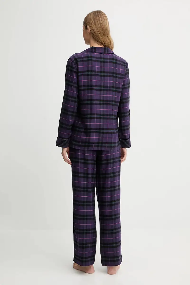 pigiama donna colore violetto ILN92457F miniatura 2