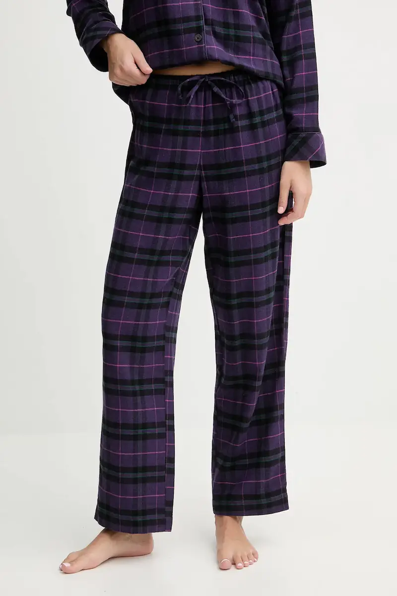 pigiama donna colore violetto ILN92457F miniatura 4