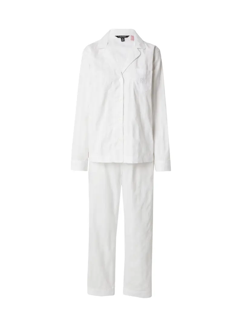 Lauren Ralph Lauren Pigiama  offwhite / bianco naturale