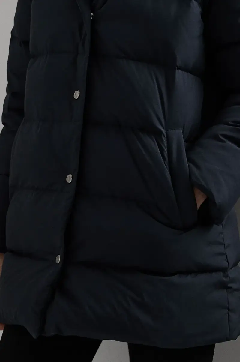 piumino Blu navy miniatura 5