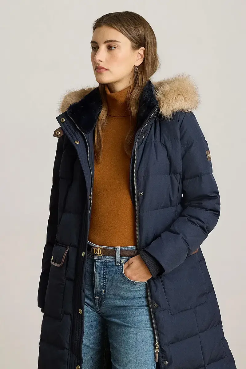 piumino colore blu navy 297P04092 miniatura 3