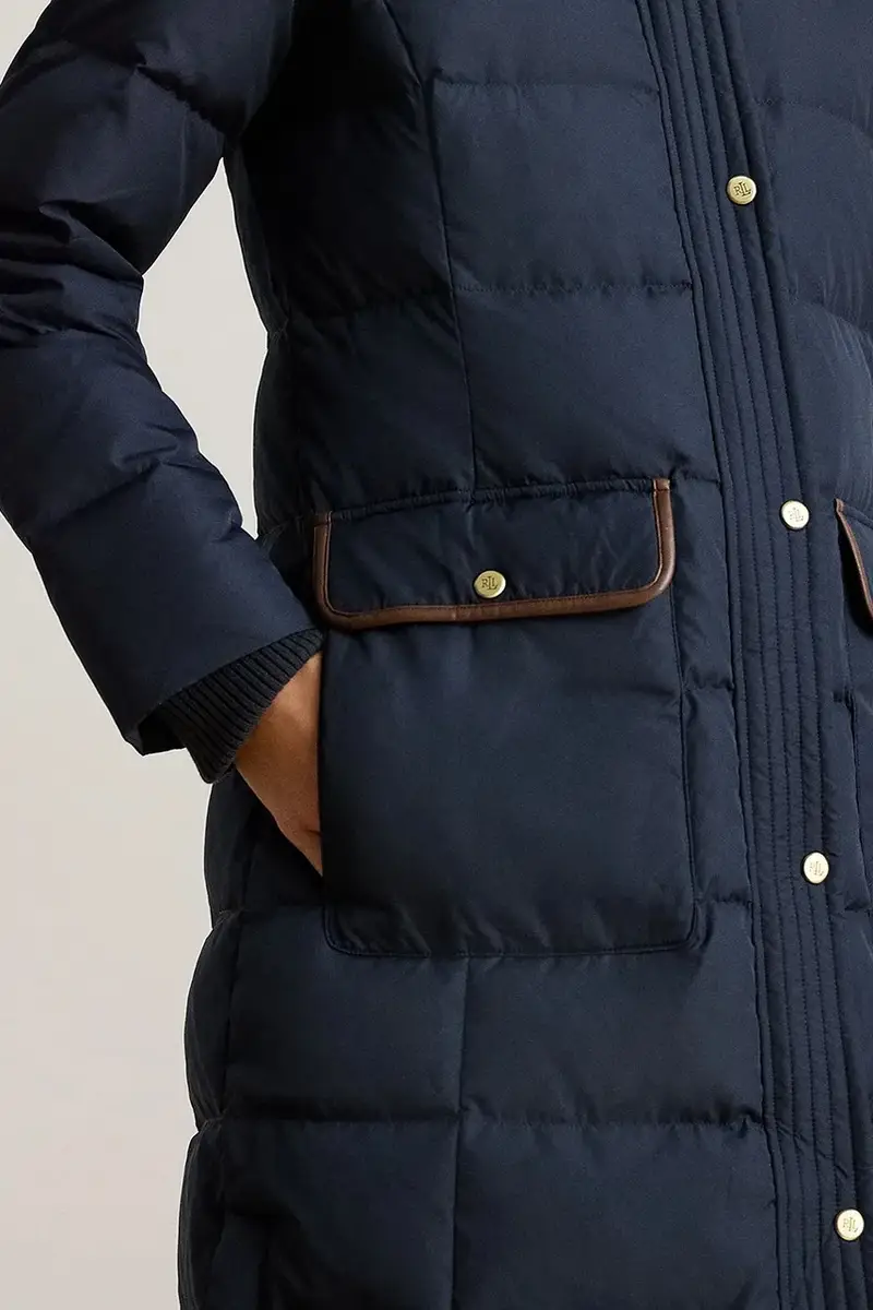 piumino colore blu navy 297P04092 miniatura 5