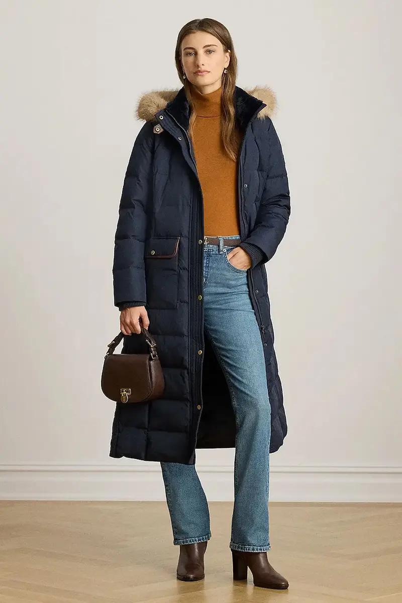 piumino colore blu navy 297P04092