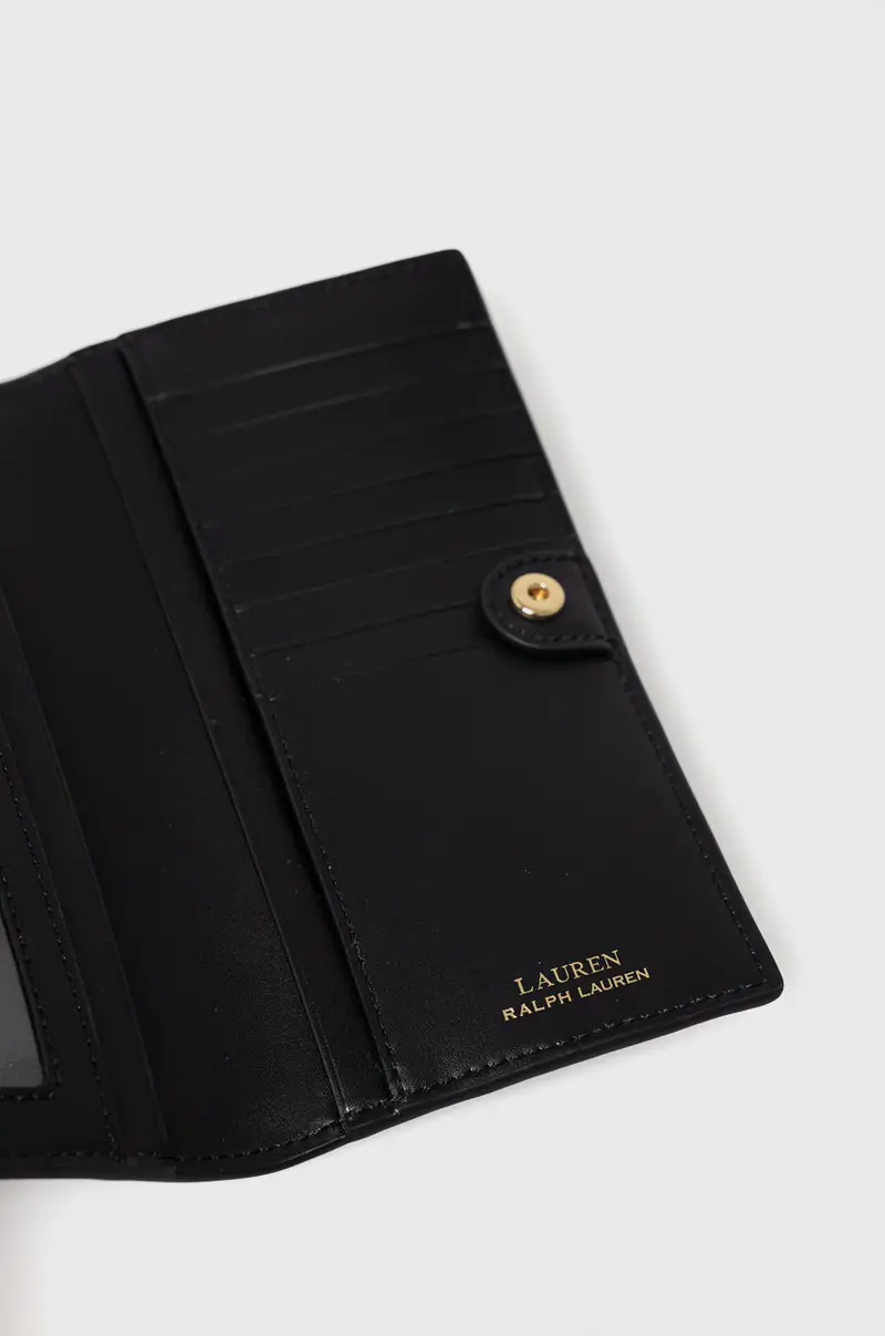 portafoglio donna Nero miniatura 3