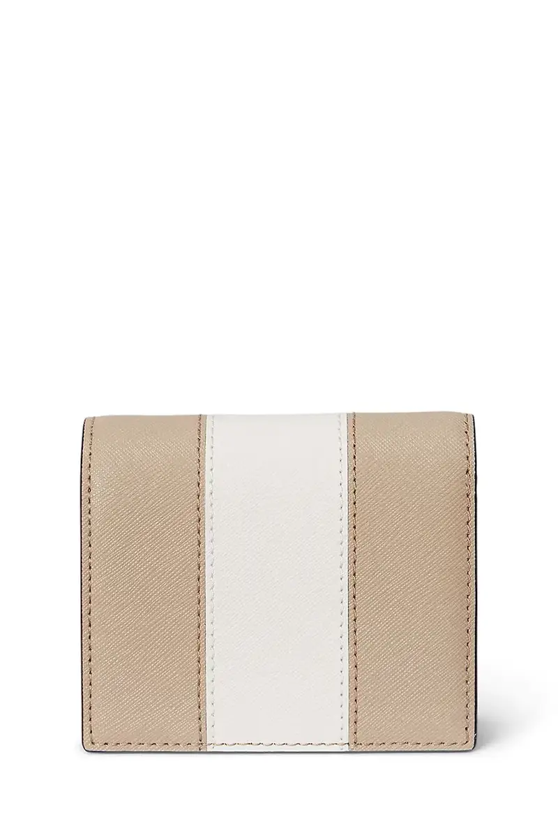 portafoglio in pelle donna colore beige 432974514 miniatura 2