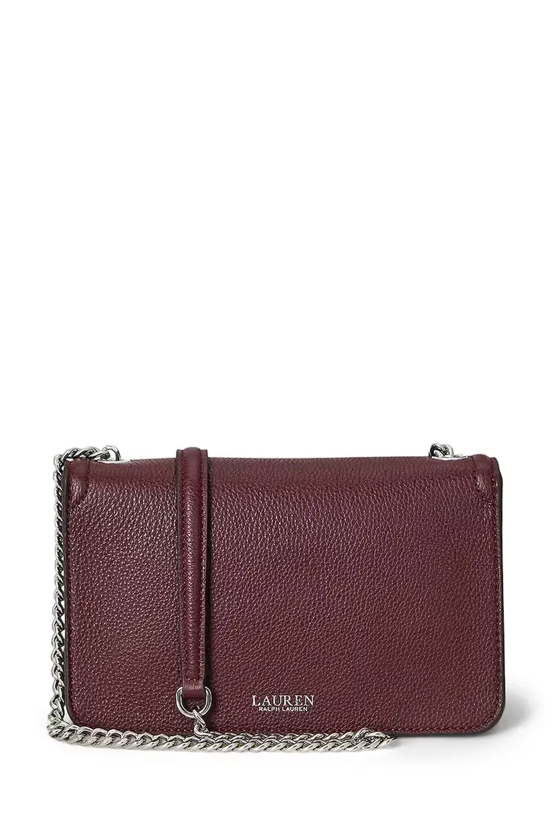 portafoglio in pelle donna colore granata 432977374 miniatura 3