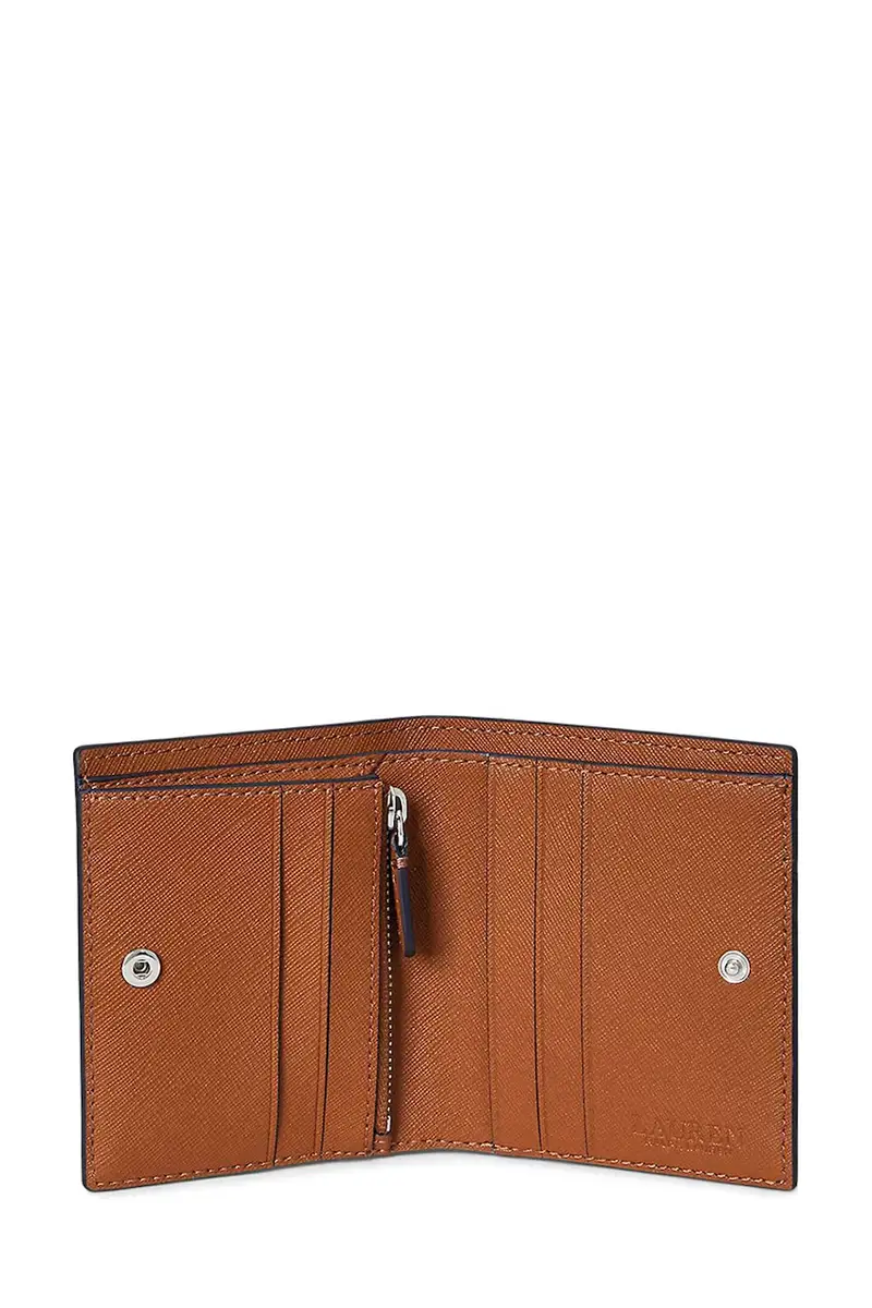 portafoglio in pelle donna colore marrone 432962113 miniatura 3