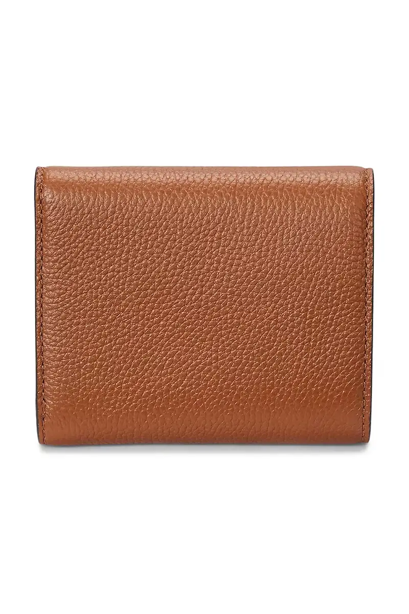 portafoglio in pelle donna colore marrone 432966782 miniatura 2