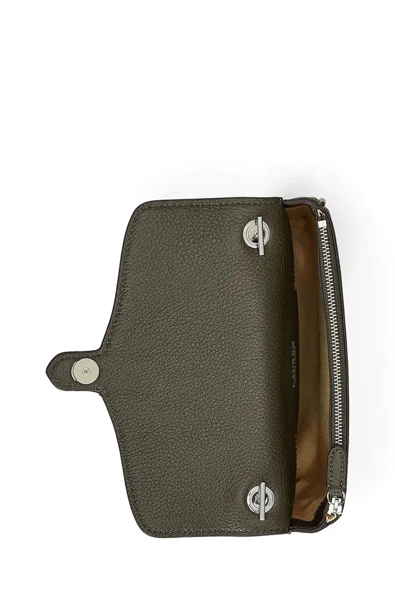 portafoglio in pelle donna colore verde 432977374 miniatura 4