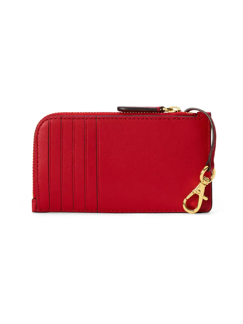 Portamonete oro / rosso miniatura 2