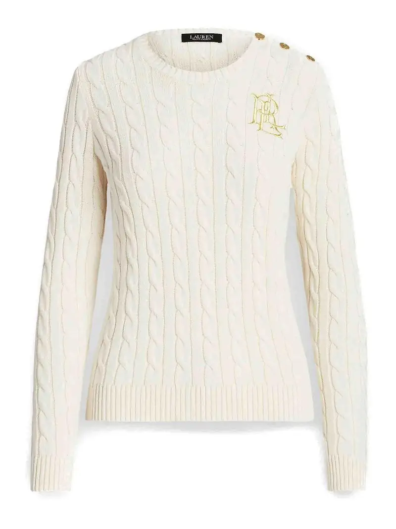 Pullover a maniche lunghe Montiva Crema