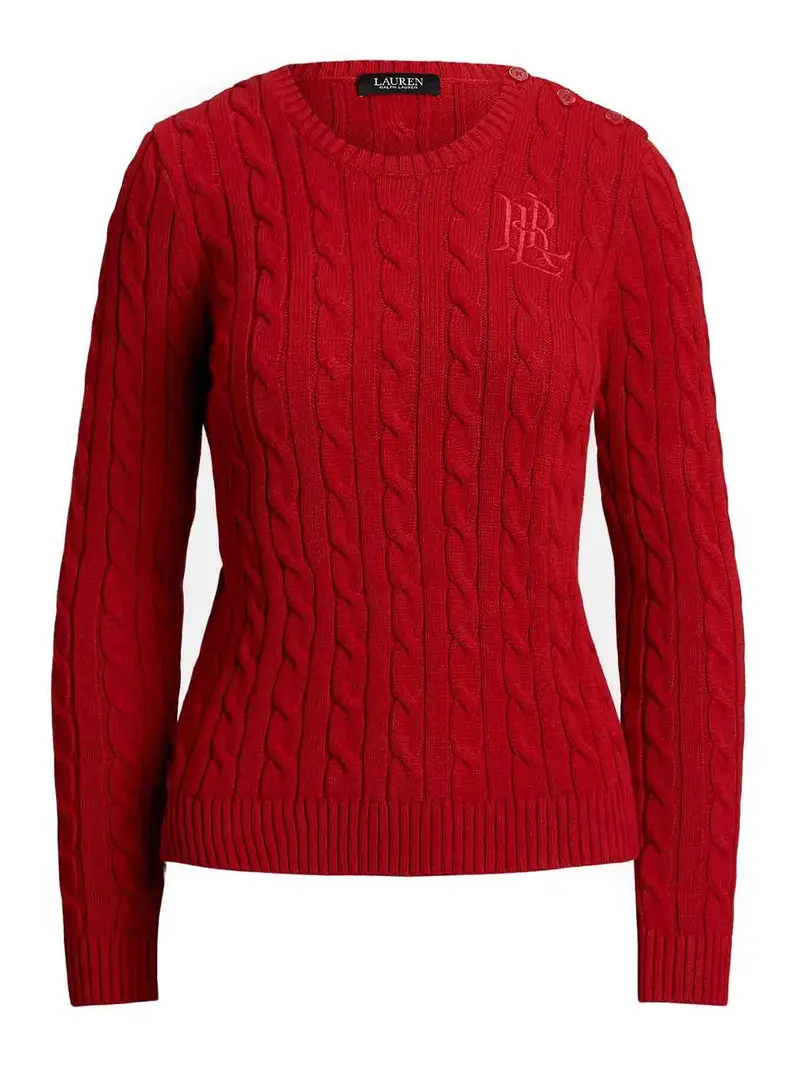 Pullover a maniche lunghe Montiva Rosso