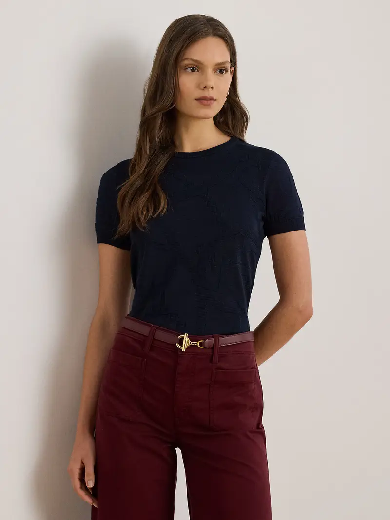 Pullover navy miniatura 2