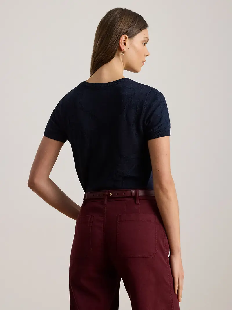 Pullover navy miniatura 3