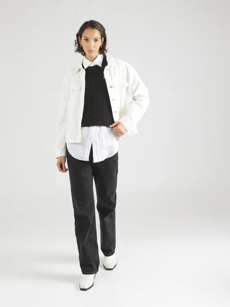 Lauren Ralph Lauren Pullover  nero / argento miniatura 3