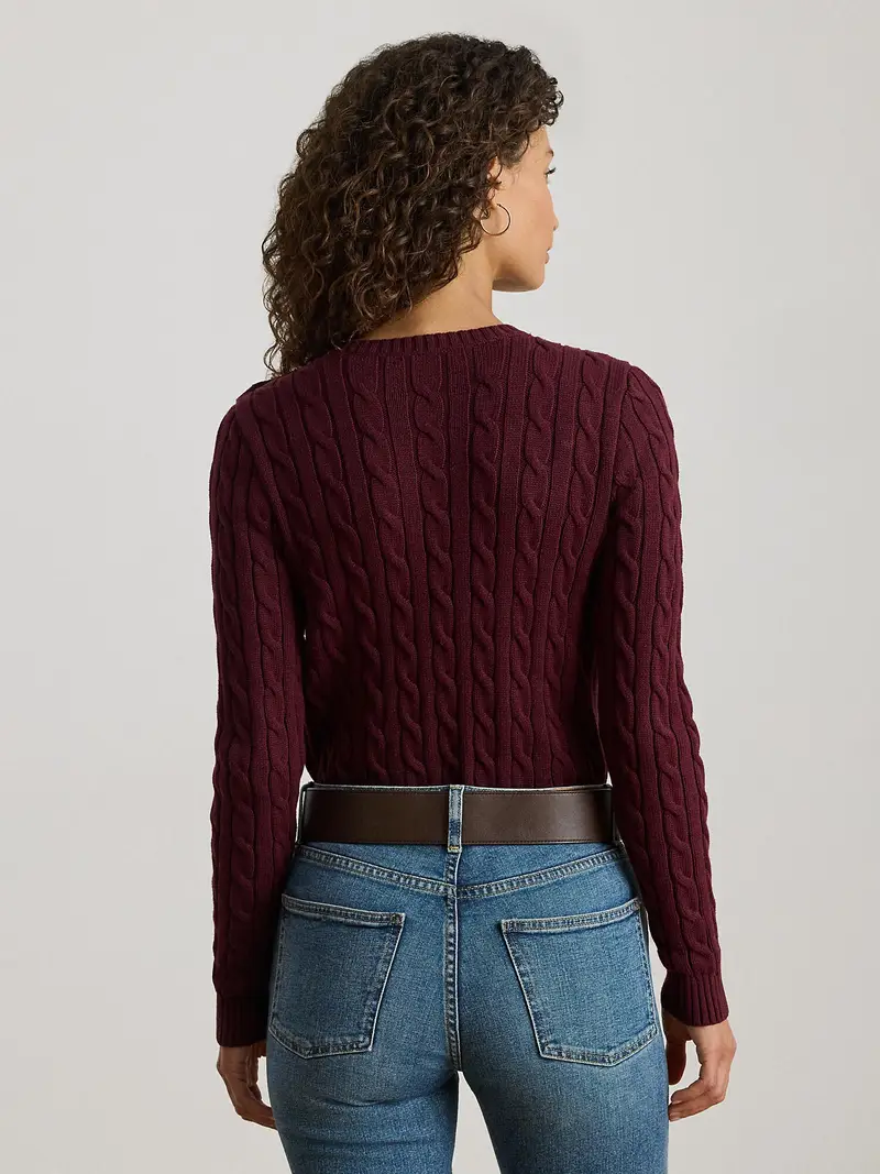 Pullover oro / bordeaux miniatura 3