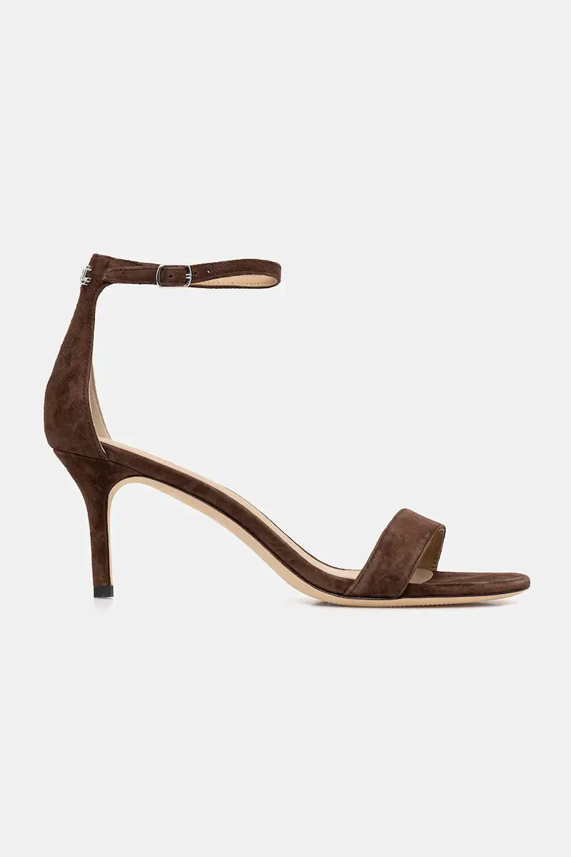 sandali in camoscio Allie Mid colore marrone 802959175011 miniatura 2