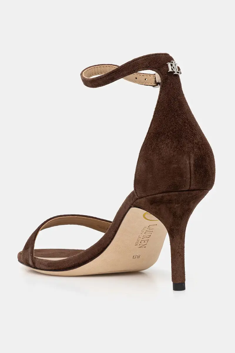 sandali in camoscio Allie Mid colore marrone 802959175011 miniatura 3