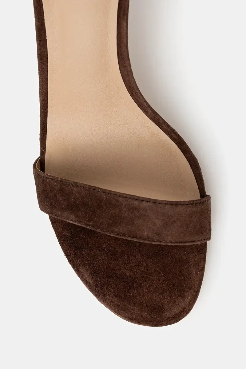 sandali in camoscio Allie Mid colore marrone 802959175011 miniatura 4