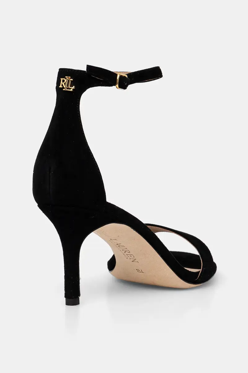 sandali in camoscio Allie Mid colore nero 802959175001 miniatura 3