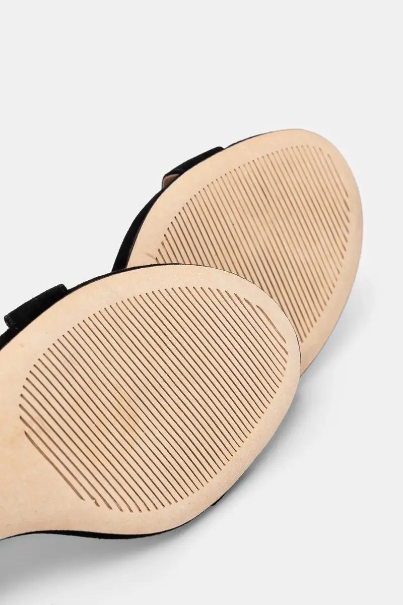 sandali in camoscio Allie Mid colore nero 802959175001 miniatura 5