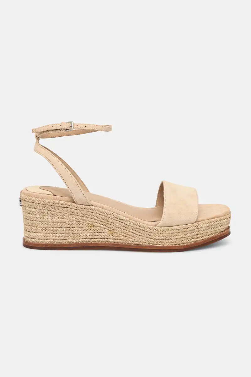 sandali in camoscio Leona colore beige 802920421010 miniatura 2