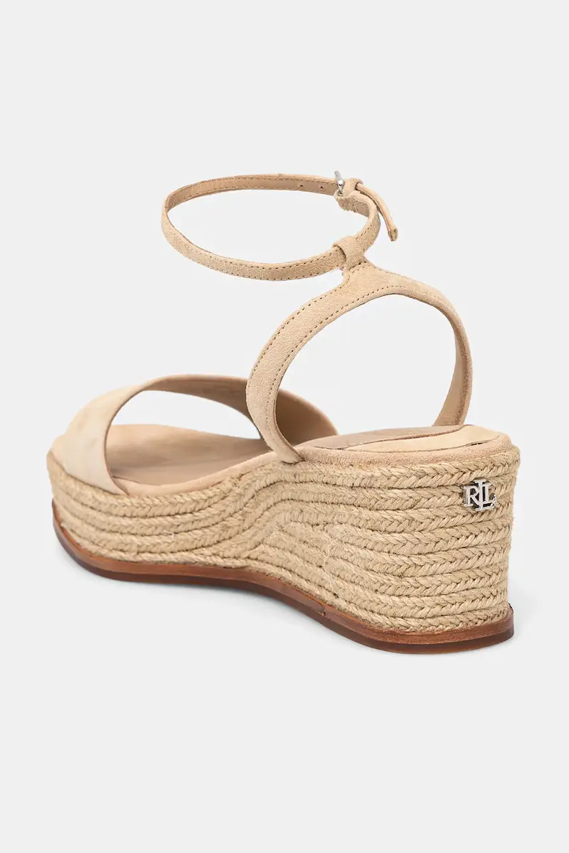 sandali in camoscio Leona colore beige 802920421010 miniatura 3