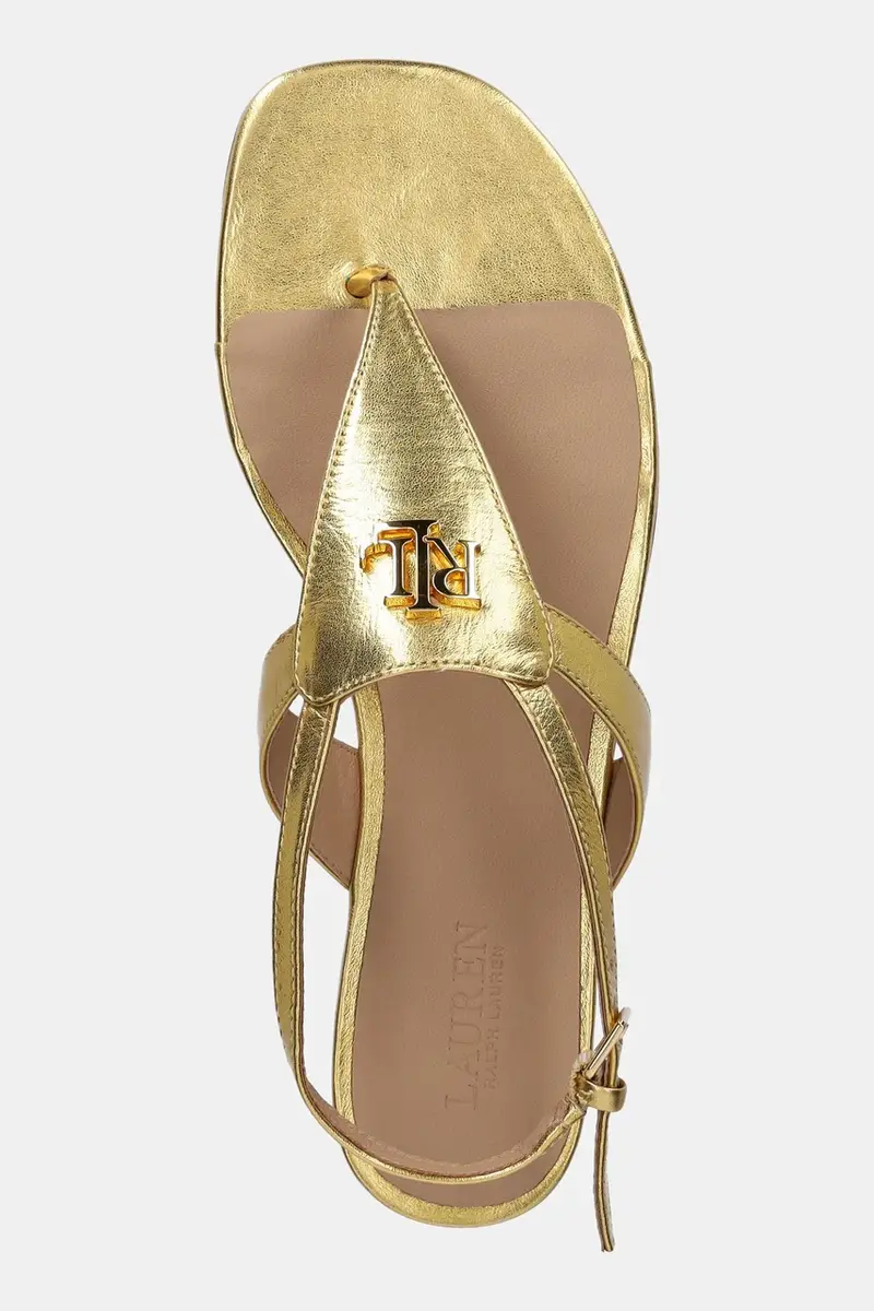 sandali in pelle Everley donna colore oro 802959147001 miniatura 4