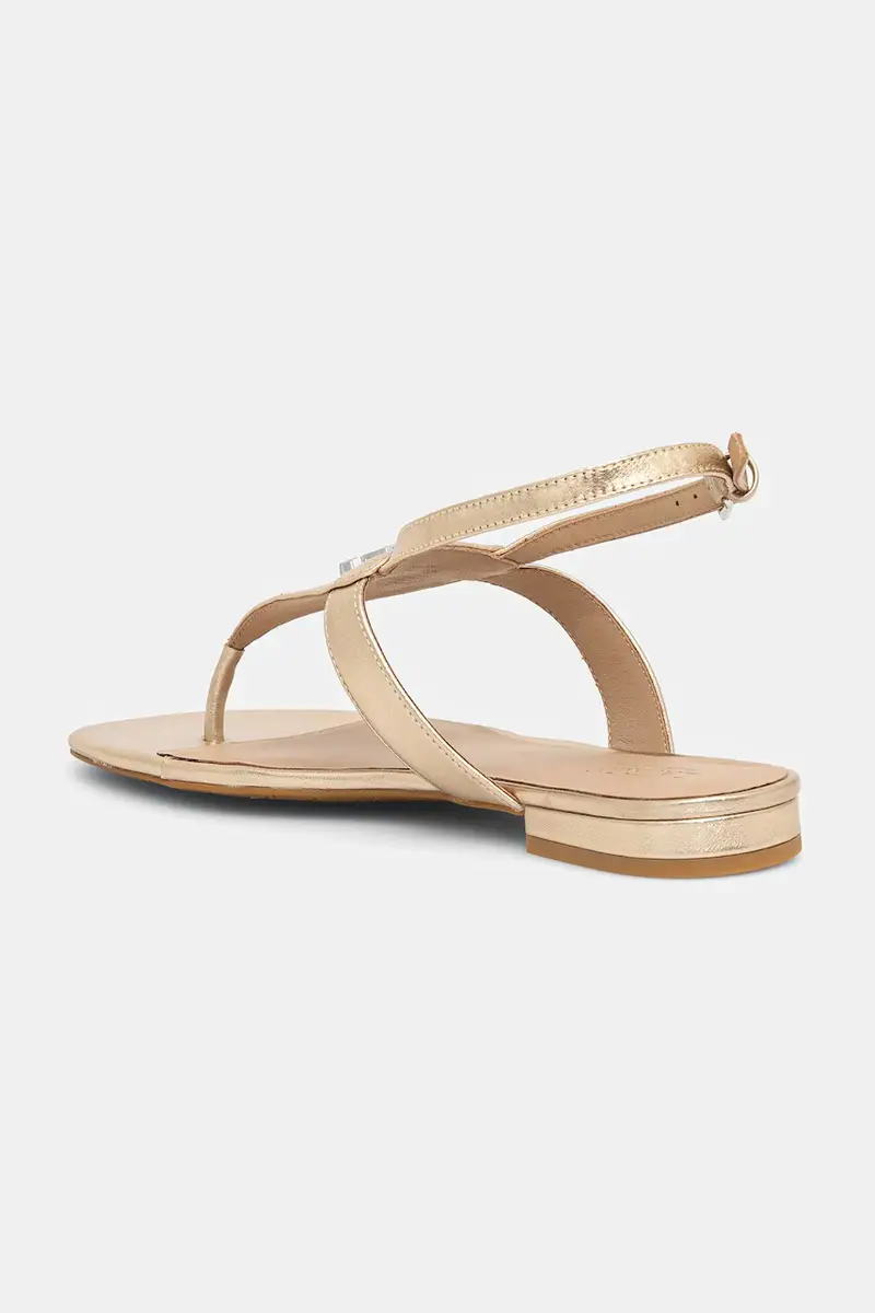 sandali in pelle Everley donna colore oro 802970532001 miniatura 3