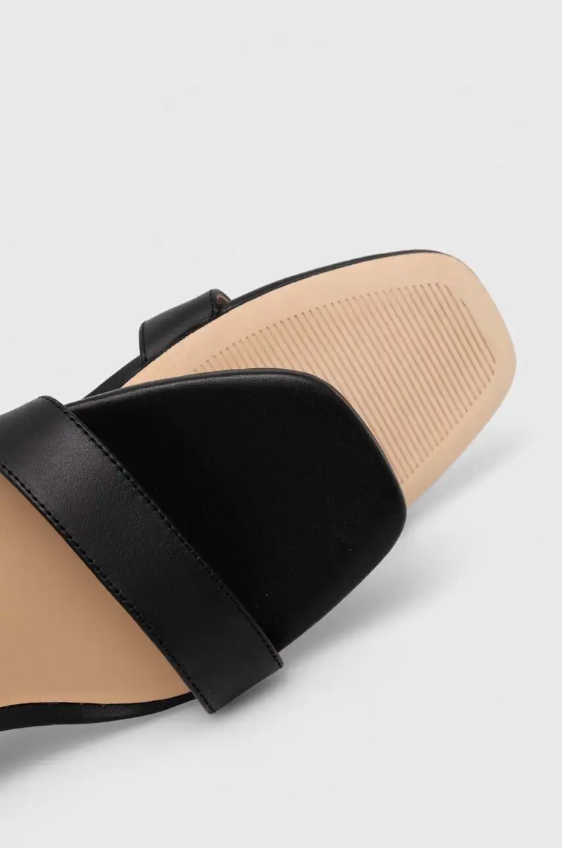 sandali in pelle Logan colore nero 802927949001 miniatura 5