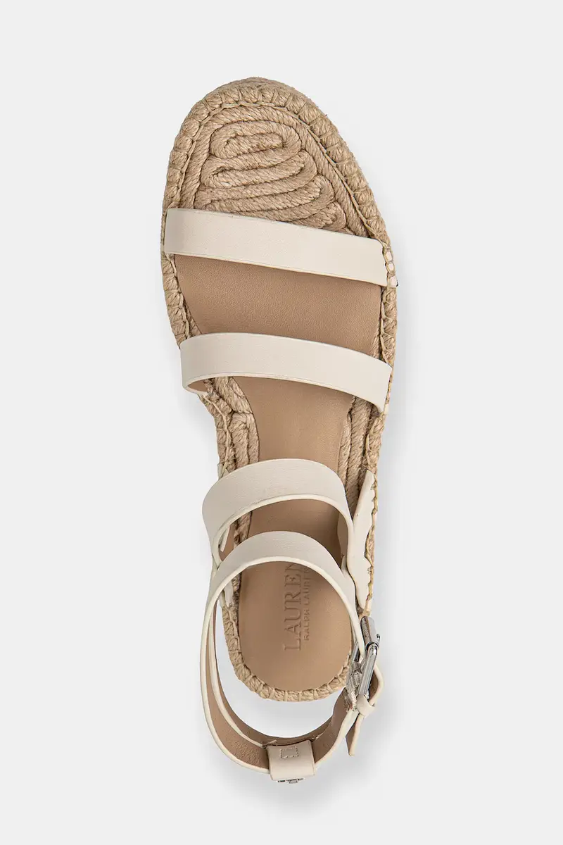 sandali in pelle Polly Gldtr donna colore beige 802967094001 miniatura 5