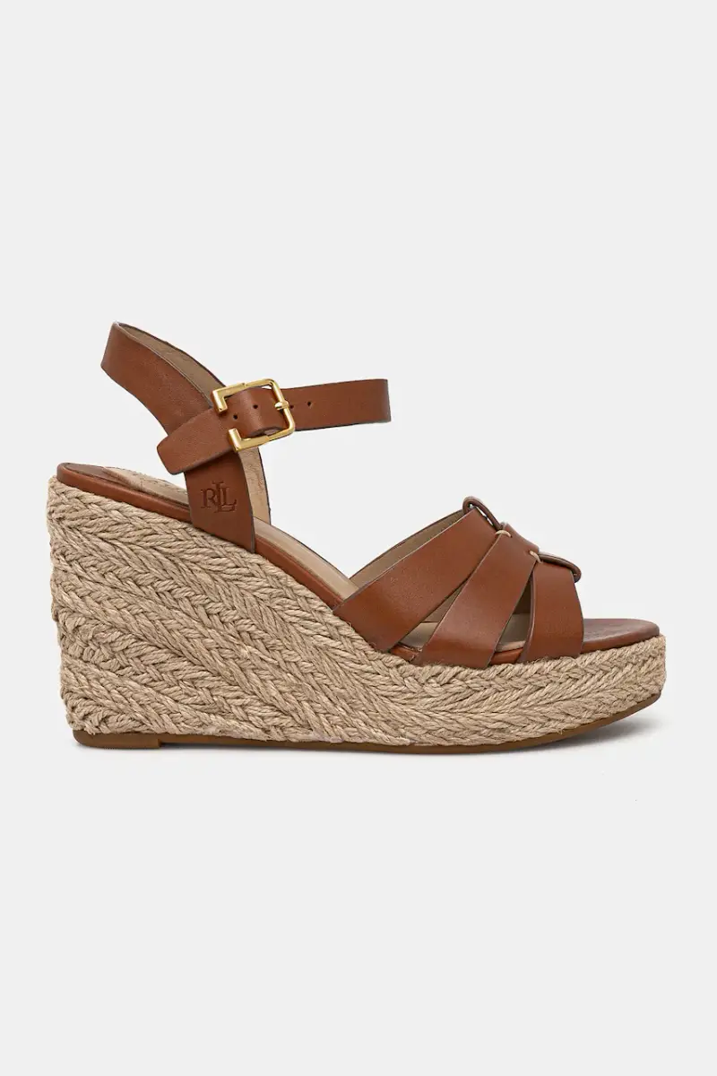 sandali in pelle Soffia Espdr colore marrone 802953961001 miniatura 2