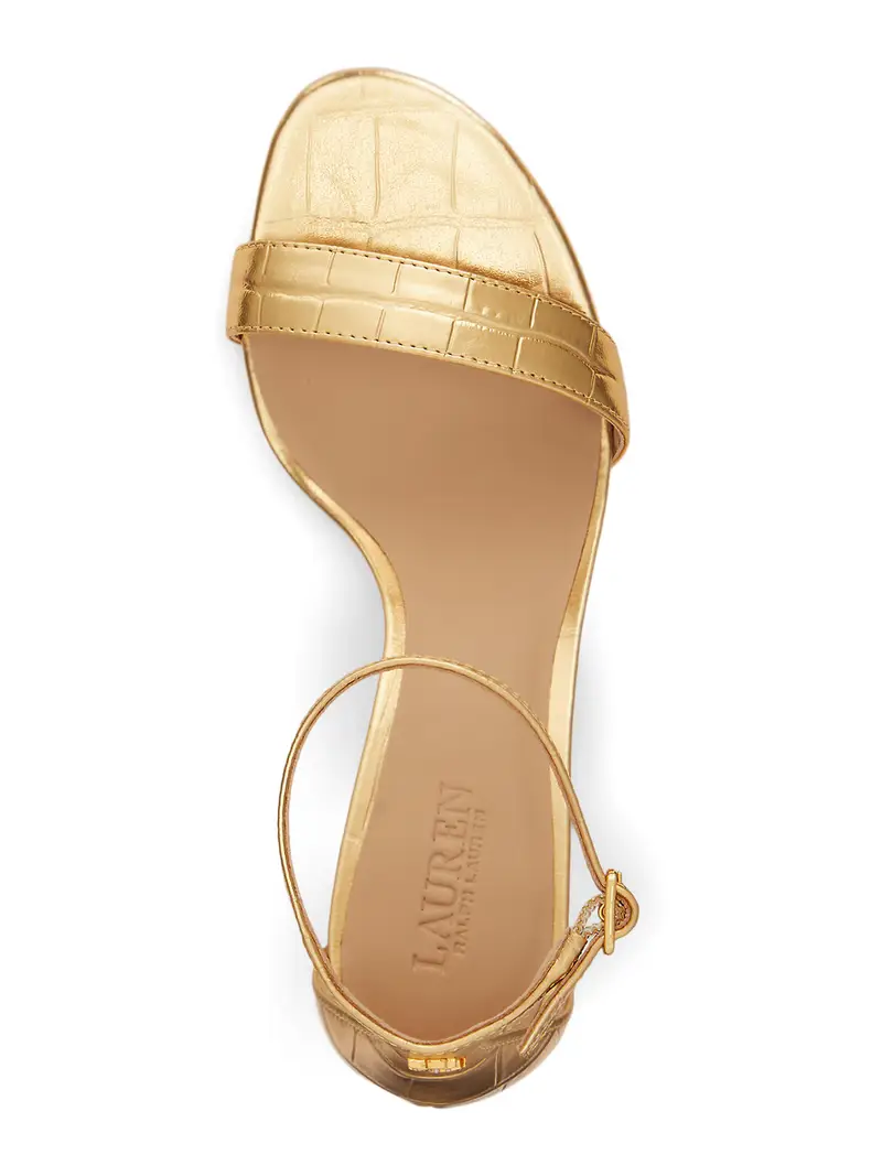 Sandalo con cinturino 'ALLIE' oro miniatura 2