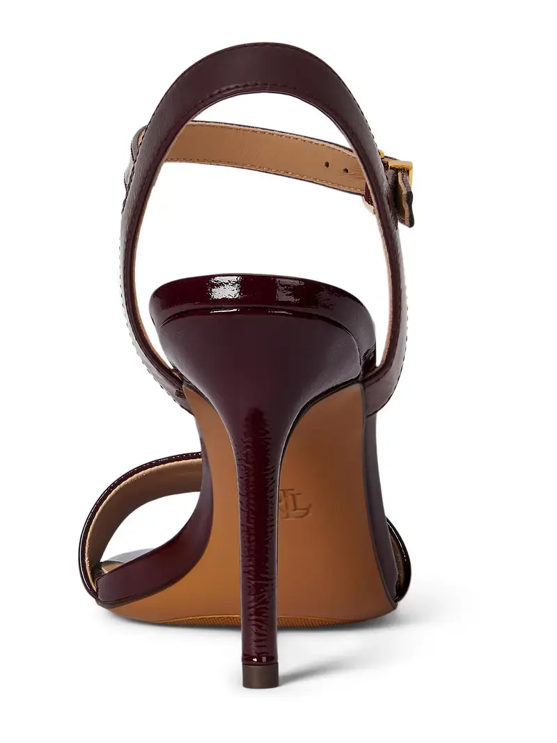 Sandalo con cinturino 'GWEN' borgogna miniatura 3