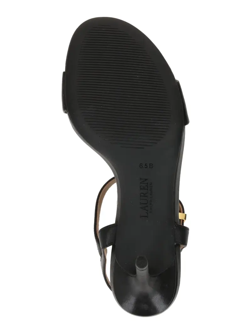 Lauren Ralph Lauren Sandalo con cinturino 'GWEN' nero miniatura 2