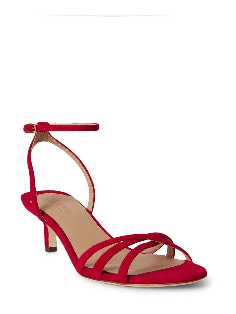 Sandalo con cinturino KENDYL rosso