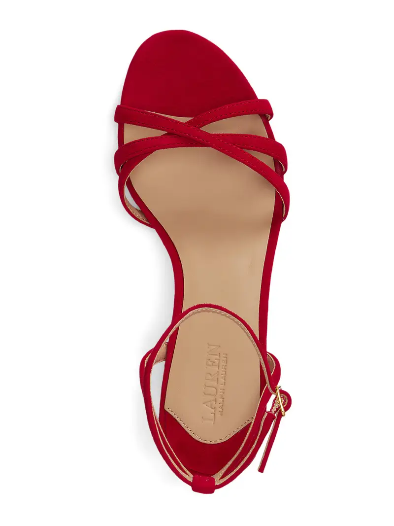 Sandalo con cinturino KENDYL rosso miniatura 3