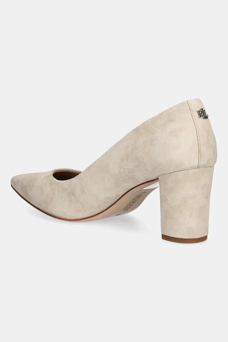 Lauren Ralph Lauren Décolleté Beige 3242533 miniatura 3