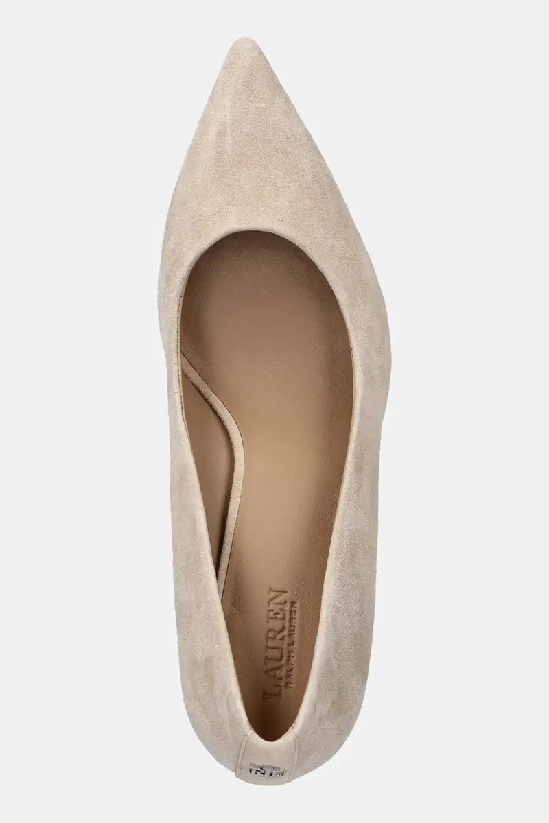 Lauren Ralph Lauren Décolleté Beige 3242533 miniatura 4