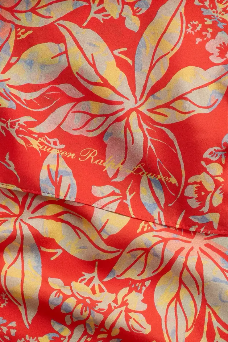 scialle in seta donna colore arancione 454980714 miniatura 3