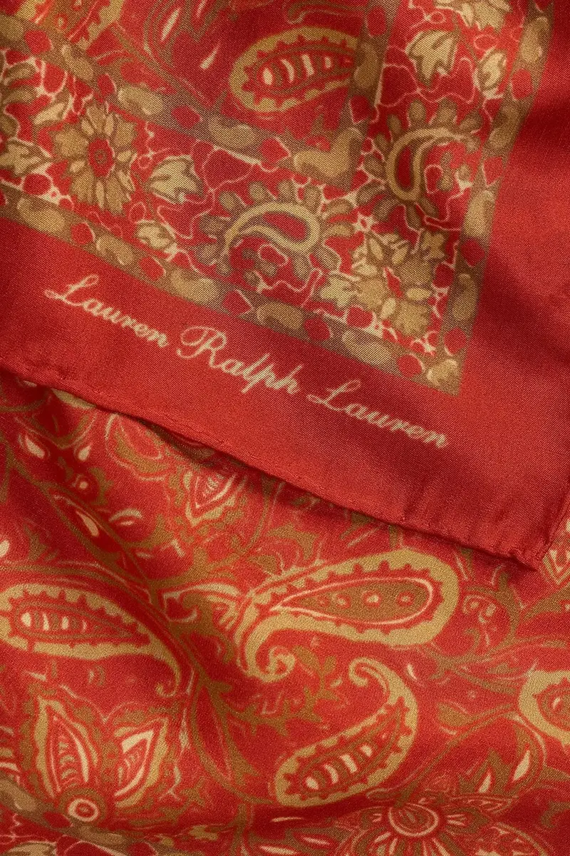 sciarpa donna colore arancione 454980725 miniatura 3